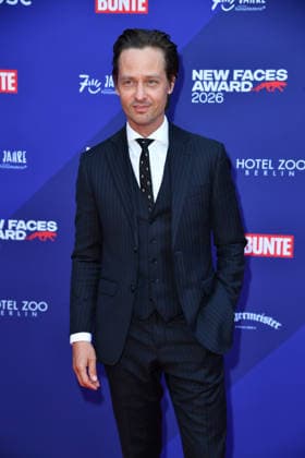 Tom Schilling beim 28. Bunte New Faces Award im Delphi-Filmpalast in Berlin am 28.05.2026 *** Tom Schilling at the 28 Bunte New Faces Award at the Delphi Filmpalast in Berlin on 28 05 2026