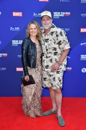 Nova Meierhenrich und Brian Bojsen beim 28. Bunte New Faces Award im Delphi-Filmpalast in Berlin am 28.05.2026 *** Nova Meierhenrich and Brian Bojsen at the 28 Bunte New Faces Award at the Delphi Filmpalast in Berlin on 28 05 2026