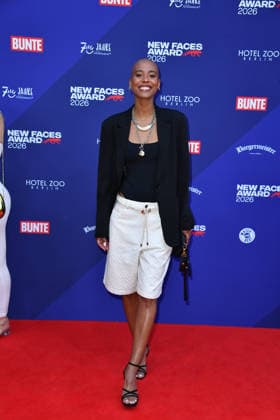 Sharon Battiste beim 28. Bunte New Faces Award im Delphi-Filmpalast in Berlin am 28.05.2026 *** Sharon Battiste at the 28 Bunte New Faces Award at the Delphi Filmpalast in Berlin on 28 05 2026