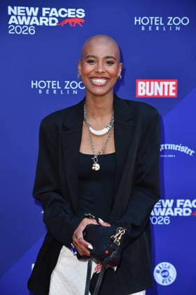 Sharon Battiste beim 28. Bunte New Faces Award im Delphi-Filmpalast in Berlin am 28.05.2026 *** Sharon Battiste at the 28 Bunte New Faces Award at the Delphi Filmpalast in Berlin on 28 05 2026