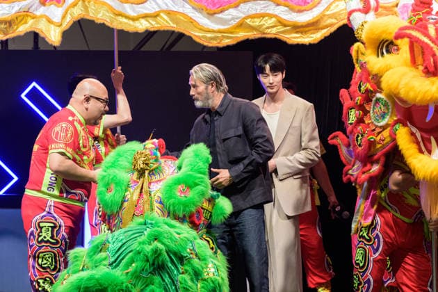 May 29, 2026, Hong Kong, Hong Kong Sar, China: A-list celebrities attend the Opening ceremony. They include Mads Mickkelsen,.Giancarlo Esposito, Christoper Lloyd, Daniel Logan, Norman Reedus, Byeon Woo-seok and Louis Koo Comic Con Opening ceremony Hong Kong. Hong Kong China - ZUMAr144 1077968065st Copyright: xJaynexRussellx