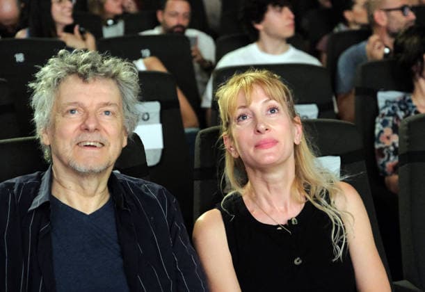 Michel Gondry With Wife At Stella Della Mole Award Ceremony - Turin French director Michel Gondry receives the Stella della Mole award in recognition of his contribution to filmmaking during a ceremony at Cinema Massimo in Turin, Italy, on May 28, 2026 alongside his wife and National Cinema Museum director Carlo Chatrian, as he reviews his eclectic career and introduces the screening of Microbo&Gasolina. Photo by Costantino Sergi IPA ABACAPRESS.COM Torino Torino  Copyright: xIPA ABACAx