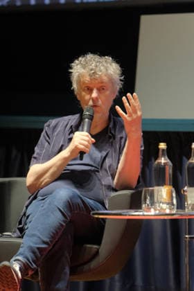 Michel Gondry At Stella Della Mole Award Ceremony - Turin French director Michel Gondry receives the Stella della Mole award in recognition of his contribution to filmmaking during a ceremony at Cinema Massimo in Turin, Italy, on May 28, 2026 awarded by museum president Enzo Ghigo, alongside National Cinema Museum director Carlo Chatrian, as he reviews his eclectic career and introduces the screening of Microbo&Gasolina. Photo by Costantino Sergi IPA ABACAPRESS.COM Torino Torino  Copyright: xIPA ABACAx