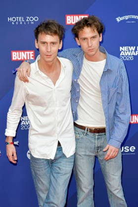 Oskar Belton und Emil Belton bei der Verleihung der Bunte New Faces Awards Film 2026 im Delphi Filmpalast. Berlin, 28.05.2026 *** Oskar Belton and Emil Belton at the presentation of the Bunte New Faces Awards Film 2026 at the Delphi Filmpalast Berlin, 28 05 2026 Foto:xM.xBehrensx xFuturexImagex new_faces_6614