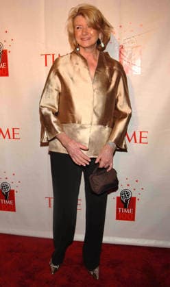 TIME 100 AR May 9, 2006 - New York, New York, USA - K47768AR.TIME MAGAZINE CELEBRATES IT S 100 MOST INFLUENTIAL PEOPLE ISSUE PARTY. TIME-WARNER CENTER, NEW YORK New York. 05-08-2006. ANDREA RENAULT- 2006.MARTHA STEWART Copyright: xAndreaxRenaultx