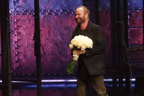 Sting First Night in The Last Ship Curtain Call Sting s first night in Broadway s The Last Ship at the Neil Simon Theatre - Curtain Call, New York, New York, United States Joseph Marzullo WENN.com 22003928.jpg