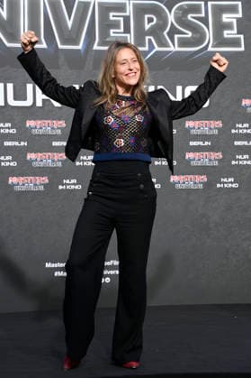 Britta Steffenhagen bei der Premiere des Kinofilms Masters of the Universe im UCI Luxe East Side Gallery. Berlin, 28.05.2026 *** Britta Steffenhagen at the premiere of the movie Masters of the Universe at the UCI Luxe East Side Gallery Berlin, 28 05 2026 Foto:xN.xKubelkax xFuturexImagex masters_berlin_6589