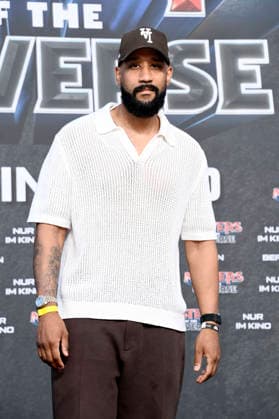 Jalil bei der Premiere des Kinofilms Masters of the Universe im UCI Luxe East Side Gallery. Berlin, 28.05.2026 *** Jalil at the premiere of the movie Masters of the Universe at UCI Luxe East Side Gallery Berlin, 28 05 2026 Foto:xN.xKubelkax xFuturexImagex masters_berlin_6591