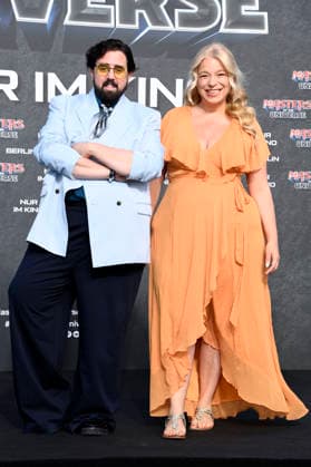 Steven Preisner und Caterina Pogorzelski bei der Premiere des Kinofilms Masters of the Universe im UCI Luxe East Side Gallery. Berlin, 28.05.2026 *** Steven Preisner and Caterina Pogorzelski at the premiere of the movie Masters of the Universe at UCI Luxe East Side Gallery Berlin, 28 05 2026 Foto:xN.xKubelkax xFuturexImagex masters_berlin_6606