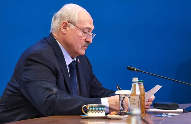Kazakhstan Supreme Eurasian Economic Council 9176165 29.05.2026 Belarusian President Alexander Lukashenko attends an expanded format meeting of the Supreme Eurasian Economic Council (SEEC) at the Palace of Independence in Astana, Kazakhstan. Alexander Kazakov Sputnik Astana Kazakhstan  Copyright: xAlexanderxKazakovx