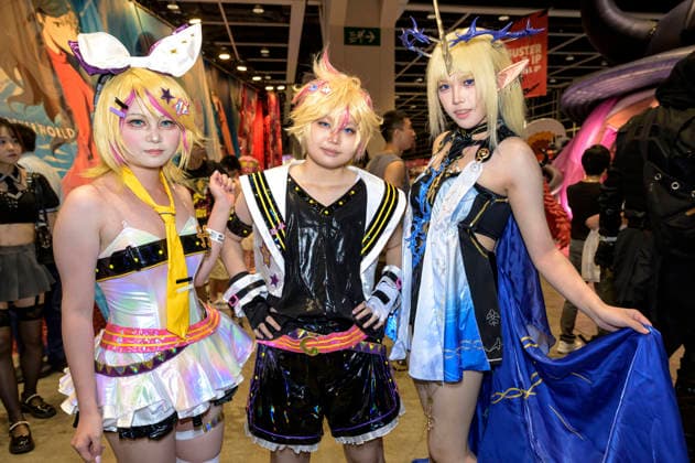 Cosplayer auf der der Hong Kong Comic Con 2026 im Hong Kong Convention and Exhibition Centre. Hongkong, 29.05.2026 *** Cosplayers at the Hong Kong Comic Con 2026 at the Hong Kong Convention and Exhibition Center Hong Kong, 29 05 2026 Foto:xJ.xRussellx xFuturexImagex comic_con_6501