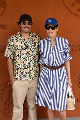 RG26 - French Open - People Village Day 6 NB Enzo Arous, Cristina Cordula attends the Village day 6 during the 2026 French Open at Roland Garros on May 29, 2026 in Paris, France. Photo by Nasser Berzane ABACAPRESS.COM  Copyright: xBerzanexNasser ABACAx
