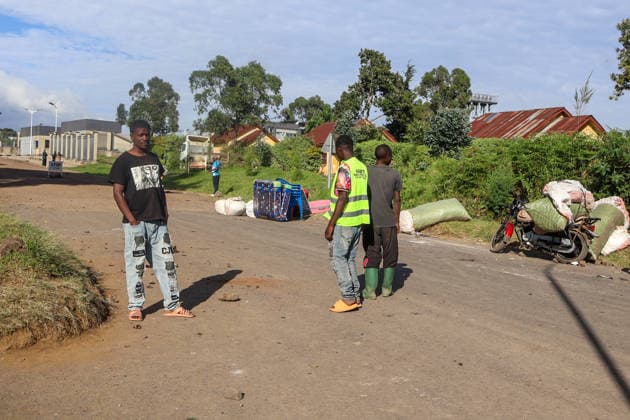 Uganda tightens health screening at DRC border amid Ebola rise BUNAGANA, UGANDA - MAY 29: Uganda increases health screening and security measures at border crossings due to rising Ebola cases in Bunagana, Uganda, on May 29, 2026. At the Bunagana border post, travelers entering Uganda undergo temperature checks and health screening, while hygiene rules and handwashing procedures are strictly enforced. Health workers also provide frequent information on Ebola prevention measures. Nicholas Kajoba Anadolu Bunagana World. Editorial use only. Please get in touch for any other usage.  Copyright: x2026xAnadoluxNicholasxKajobax
