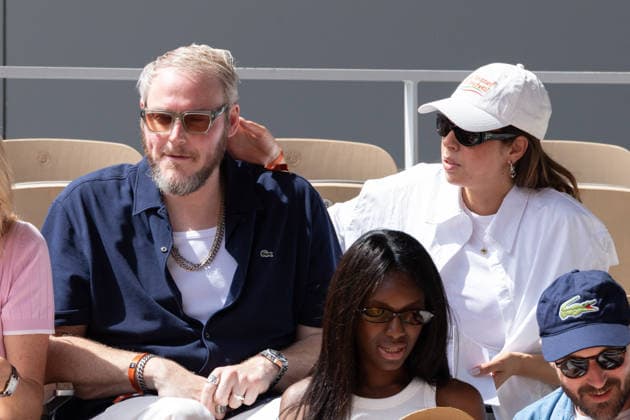 2026 French Open - Celebrities In Stand Day 6 NB Igor Gotesman, Seyfora Halkoum in stand day 6 during the 2026 French Open at Roland Garros on May 29, 2026 in Paris, France. Photo by Nasser Berzane ABACAPRESS.COM  Copyright: xBerzanexNasser ABACAx