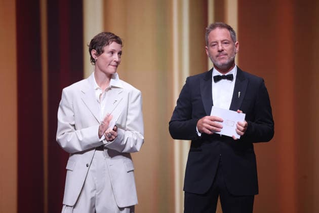 DEUTSCHER FILMPREIS 2026 - SHOW Vicky Krieps und Florian Gallenberger bei der Verleihung DEUTSCHER FILMPREIS 2026 in Berlin *** GERMAN FILM AWARD 2026 SHOW Vicky Krieps and Florian Gallenberger at the GERMAN FILM AWARD 2026 ceremony in Berlin Copyright: xEventpressxFuhrx