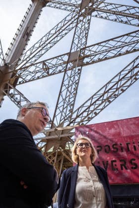 Welcoming Ceremony for French Citizenship At Eiffel Tower - Paris Marie-Pierre Vedrenne (Minister Delegate to the Minister of the Interior, in charge of Citizenship) and Patrick Branco-Ruivo (Director of the Eiffel tower) at the Tour Eiffel, for welcoming ceremony for French citizenship chaired by Mrs.Marie Pierre Vedrenne, Minister Delegate to the Minister of the Interior, in charge of Citizenship Paris, France May 29, 2026. Photo by Franck Derouda ABACAPRESS.COM Paris Eiffel Tower France  Copyright: xFranckxDerouda ABACAx