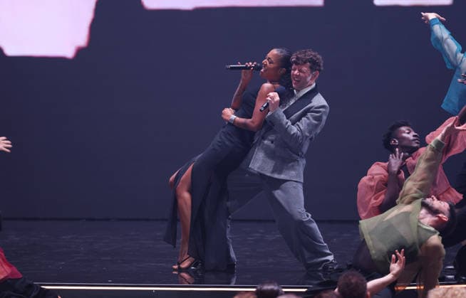 DEUTSCHER FILMPREIS 2026 - SHOW Christian Friedel und Lary bei der Verleihung DEUTSCHER FILMPREIS 2026 in Berlin *** DEUTSCHER FILMPREIS 2026 SHOW Christian Friedel and Lary at the DEUTSCHER FILMPREIS 2026 award ceremony in Berlin Copyright: xEventpressxFuhrx