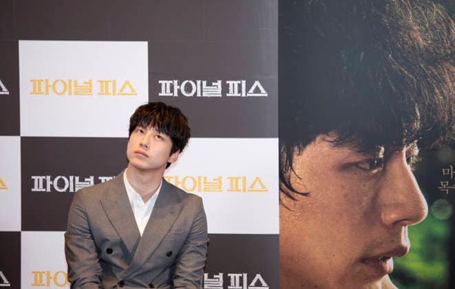 Kentaro Sakaguchi, May 29, 2026 : Japanese actor Kentaro Sakaguchi at a press conference for the movie The Final Piece in Seoul, South Korea.  aflo_332392467