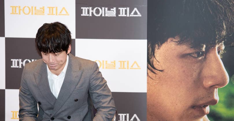 Kentaro Sakaguchi, May 29, 2026 : Japanese actor Kentaro Sakaguchi at a press conference for the movie The Final Piece in Seoul, South Korea.  aflo_332392471