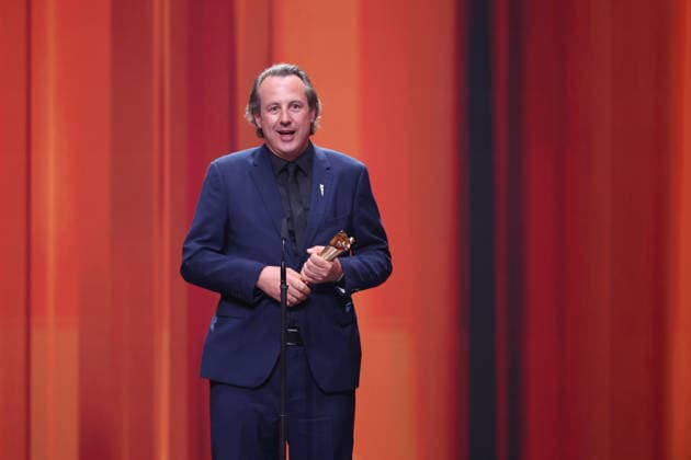 DEUTSCHER FILMPREIS 2026 - SHOW BESTE VISUELLE EFFEKTE Gewinner Michael Wortmann, Frank Schlegel (nicht da) Â· MOMO I bei der Verleihung DEUTSCHER FILMPREIS 2026 in Berlin *** GERMAN FILM AWARD 2026 SHOW BEST VISUAL EFFECTS Winner Michael Wortmann, Frank Schlegel not there Â- MOMO I at the GERMAN FILM AWARD 2026 ceremony in Berlin Copyright: xEventpressxFuhrx