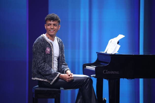 DEUTSCHER FILMPREIS 2026 - SHOW Louis Philippson Laudator BESTE FILMMUSIK bei der Verleihung DEUTSCHER FILMPREIS 2026 in Berlin *** GERMAN FILM AWARD 2026 SHOW Louis Philippson Laudator BEST FILM MUSIC at the GERMAN FILM AWARD 2026 ceremony in Berlin Copyright: xEventpressxFuhrx