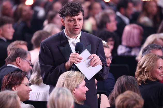 DEUTSCHER FILMPREIS 2026 - SHOW Cristian Friedel bei der Verleihung DEUTSCHER FILMPREIS 2026 in Berlin *** GERMAN FILM AWARD 2026 SHOW Cristian Friedel at the GERMAN FILM AWARD 2026 ceremony in Berlin Copyright: xEventpressxFuhrx