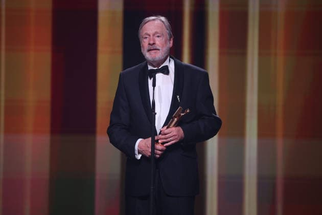 DEUTSCHER FILMPREIS 2026 - SHOW Michael Wittenborn Â· ACH, DIESE LÜCKE, DIESE ENTSETZLICHE LÜCKE - BESTE MÄNNLICHE NEBENROLLE und Christian Friedel bei der Verleihung DEUTSCHER FILMPREIS 2026 in Berlin *** GERMAN FILM AWARD 2026 SHOW Michael Wittenborn Â- ACH, DIESE LÜCKE, DIESE ENTSETZLICHE LÜCKE BESTE MÄNNLICHE NEBENROLLE and Christian Friedel at the GERMAN FILM AWARD 2026 ceremony in Berlin Copyright: xEventpressxFuhrx