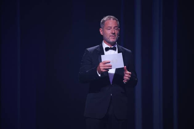 DEUTSCHER FILMPREIS 2026 - SHOW Florian Gallenberger Laudator EHRENPREIS bei der Verleihung DEUTSCHER FILMPREIS 2026 in Berlin *** GERMAN FILM AWARD 2026 SHOW Florian Gallenberger Laudator HONORARY AWARD at the GERMAN FILM AWARD 2026 ceremony in Berlin Copyright: xEventpressxFuhrx
