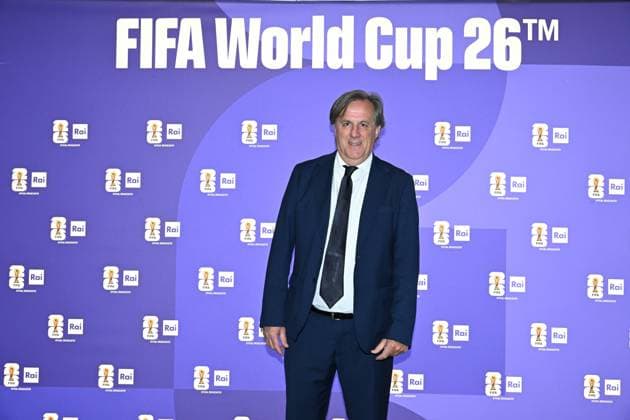 IPA85166893 - Rome : Olympic Stadium Press Room . FIFA World Cup 2026 presentation . In the photo : Paolo Paganini  Copyright: xMaurizioxD Avanzox xMaurizioxDxAvanzox 85166893