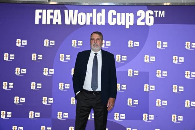 IPA85167151 - Rome : Olympic Stadium Press Room . FIFA World Cup 2026 Presentation . In the photo : Marco Tardelli  Copyright: xMaurizioxD Avanzox xMaurizioxDxAvanzox 85167151