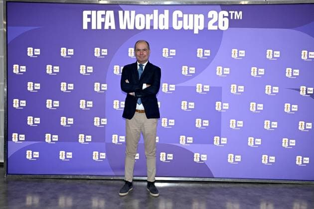 IPA85167177 - Rome : Olympic Stadium Press Room . FIFA World Cup 2026 presentation . In the photo : Nicola Rao  Copyright: xMaurizioxD Avanzox xMaurizioxDxAvanzox 85167177