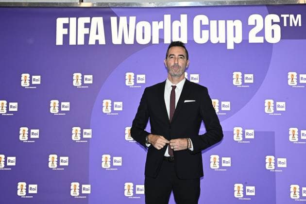 IPA85166929 - Rome : Olympic Stadium Press Room . FIFA World Cup 2026 presentation . In the photo : Alessandro Antinelli  Copyright: xMaurizioxD Avanzox xMaurizioxDxAvanzox 85166929