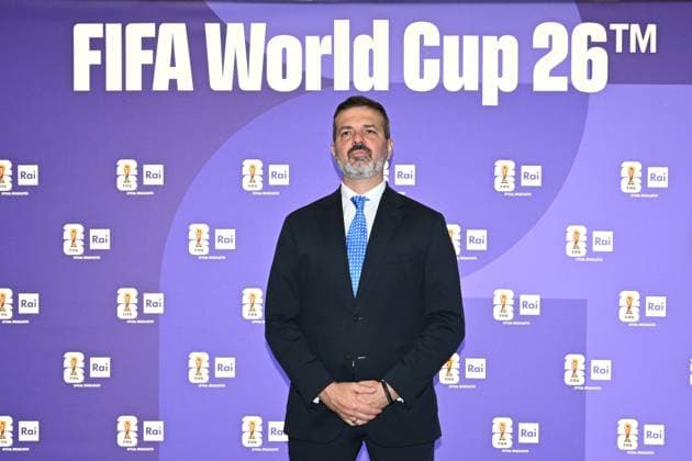 IPA85166989 - Rome : Olympic Stadium Press Room . FIFA World Cup 2026 presentation . In the photo : Alessandro Antinelli  Copyright: xMaurizioxD Avanzox xMaurizioxDxAvanzox 85166989