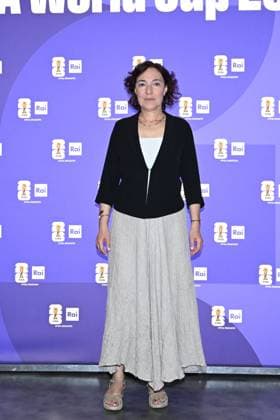 IPA85167022 - Rome : Olympic Stadium Press Room . FIFA World Cup 2026 presentation . In the photo : Tiziana Alla  Copyright: xMaurizioxD Avanzox xMaurizioxDxAvanzox 85167022