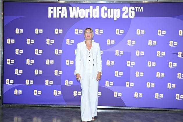 IPA85167047 - Rome : Olympic Stadium Press Room . FIFA World Cup 2026 presentation . In the photo : Simona Cantoni  Copyright: xMaurizioxD Avanzox xMaurizioxDxAvanzox 85167047