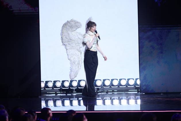 DEUTSCHER FILMPREIS 2026 - SHOW Meret Becker bei der Verleihung DEUTSCHER FILMPREIS 2026 in Berlin *** DEUTSCHER FILMPREIS 2026 SHOW Meret Becker at the DEUTSCHER FILMPREIS 2026 award ceremony in Berlin Copyright: xEventpressxFuhrx