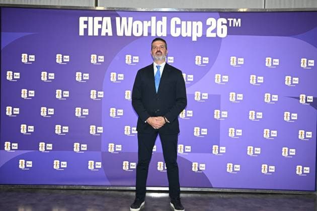 IPA85166988 - Rome : Olympic Stadium Press Room . FIFA World Cup 2026 presentation . In the photo : Alessandro Antinelli  Copyright: xMaurizioxD Avanzox xMaurizioxDxAvanzox 85166988