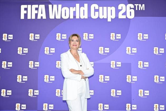 IPA85167059 - Rome : Olympic Stadium Press Room . FIFA World Cup 2026 presentation . In the photo : Simona Cantoni  Copyright: xMaurizioxD Avanzox xMaurizioxDxAvanzox 85167059