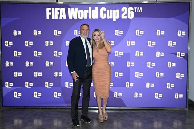 IPA85167101 - Rome : Olympic Stadium Press Room . FIFA World Cup 2026 Presentation . In the photo : Marco Tardelli,Paola Ferrari  Copyright: xMaurizioxD Avanzox xMaurizioxDxAvanzox 85167101