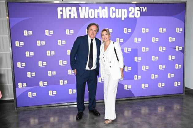 IPA85167225 - Rome : Olympic Stadium Press Room . FIFA World Cup 2026 presentation . In the photo : Paolo Paganini ,Simona Cantoni  Copyright: xMaurizioxD Avanzox xMaurizioxDxAvanzox 85167225