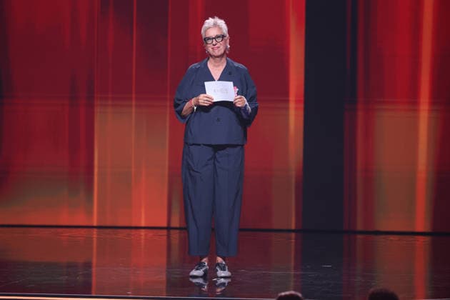 DEUTSCHER FILMPREIS 2026 - SHOW Doris Dörrie Laudator BESTES SZENENBILD bei der Verleihung DEUTSCHER FILMPREIS 2026 in Berlin *** GERMAN FILM AWARD 2026 SHOW Doris Dörrie Laudator BEST SCENE PICTURE at the GERMAN FILM AWARD 2026 ceremony in Berlin Copyright: xEventpressxFuhrx