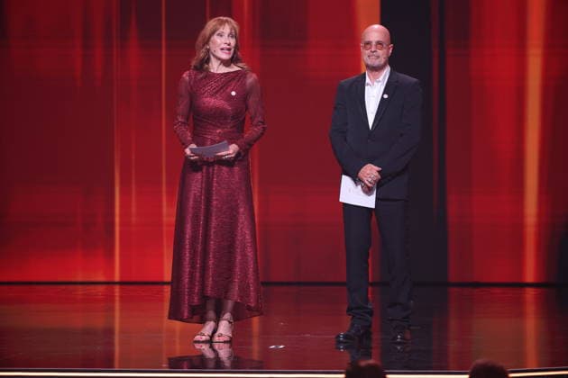 DEUTSCHER FILMPREIS 2026 - SHOW Christian Berkel & Andrea Sawatzki Laudatoren BESTER SCHNITT bei der Verleihung DEUTSCHER FILMPREIS 2026 in Berlin *** GERMAN FILM AWARD 2026 SHOW Christian Berkel Andrea Sawatzki Laudators BEST EDIT at the GERMAN FILM AWARD 2026 ceremony in Berlin Copyright: xEventpressxFuhrx