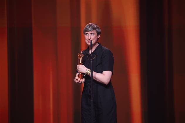 DEUTSCHER FILMPREIS 2026 - SHOW Evelyn Rack Â· IN DIE SONNE SCHAUEN BESTER SCHNITT bei der Verleihung DEUTSCHER FILMPREIS 2026 in Berlin *** GERMAN FILM AWARD 2026 SHOW Evelyn Rack Â- IN DIE SONNE SCHAUEN BESTER SCHNITT at the GERMAN FILM AWARD 2026 ceremony in Berlin Copyright: xEventpressxFuhrx