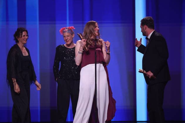 DEUTSCHER FILMPREIS 2026 - SHOW ZIRKUSKIND Produktion: Katharina Bergfeld, Martin Heisler Regie & Drehbuch: Julia Lemke, Anna Koch - BESTER Kinderfilm bei der Verleihung DEUTSCHER FILMPREIS 2026 in Berlin *** GERMAN FILM AWARD 2026 SHOW ZIRKUSKIND Production Katharina Bergfeld, Martin Heisler Director Screenplay Julia Lemke, Anna Koch BEST childrens film at the GERMAN FILM AWARD 2026 ceremony in Berlin Copyright: xEventpressxFuhrx