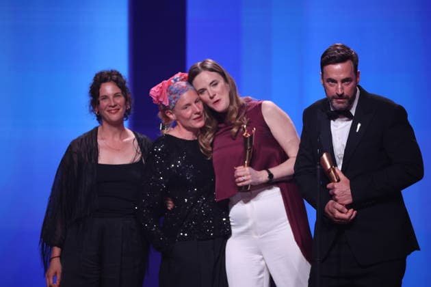 DEUTSCHER FILMPREIS 2026 - SHOW ZIRKUSKIND Produktion: Katharina Bergfeld, Martin Heisler Regie & Drehbuch: Julia Lemke, Anna Koch - BESTER Kinderfilm bei der Verleihung DEUTSCHER FILMPREIS 2026 in Berlin *** GERMAN FILM AWARD 2026 SHOW ZIRKUSKIND Production Katharina Bergfeld, Martin Heisler Director Screenplay Julia Lemke, Anna Koch BEST childrens film at the GERMAN FILM AWARD 2026 ceremony in Berlin Copyright: xEventpressxFuhrx