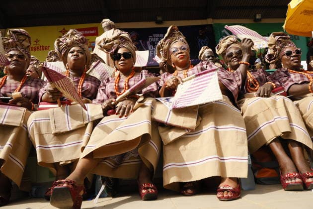 Ojude Oba Festival brings colorful celebrations to Ogun State in Nigeria OGUN STATE, NIGERIA - MAY 29: Traditional Ojude Oba Festival held takes place in honor of the Awujale, the traditional ruler of the Ijebu Kingdom, with residents filling the streets in vibrant traditional attire, in Ogun State in southwestern Nigeria, on May 29, 2026. The festival, symbolizing cultural identity, unity, and togetherness, features music and dancing as participants from different age and social groups join the celebrations. Emmanuel Osodi Anadolu Ogun Nigeria. Editorial use only. Please get in touch for any other usage.  Copyright: x2026xAnadoluxEmmanuelxOsodix