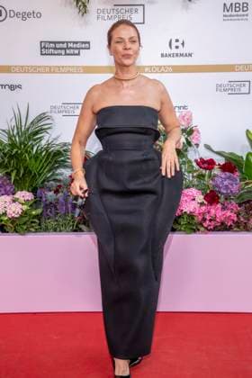 ABB FILMPREIS- Jessica Schwarz zu Gast auf dem roten Teppich bei der Verleihung des Deutschen Filmpreis Lola 26 am Palais am Funkturm am 29.05.2026 in Berlin Berlin Deutschland *** ABB FILMPREIS Jessica Schwarz as a guest on the red carpet at the German Film Award Lola 26 ceremony at Palais am Funkturm on 29 05 2026 in Berlin Berlin Germany