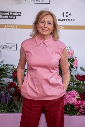 ABB FILMPREIS- Maren Kroymann zu Gast auf dem roten Teppich bei der Verleihung des Deutschen Filmpreis Lola 26 am Palais am Funkturm am 29.05.2026 in Berlin Berlin Deutschland *** ABB FILMPREIS Maren Kroymann as a guest on the red carpet at the German Film Award Lola 26 at Palais am Funkturm on 29 05 2026 in Berlin Berlin Germany