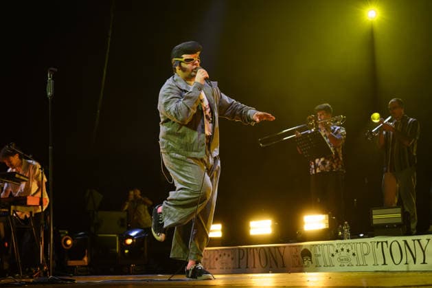 Music Concert - Spring Attitude Festival - 15th Edition - Day 01 TonyPitony performs at Spring Attitude Festival on stage of Convention Center La Nuvola on May 29,2026 in Rome, Italy Rome Roma Convention Center La Nuvola Italy Copyright: xRobertoxBettacchix xLiveMediax LPM_2481549