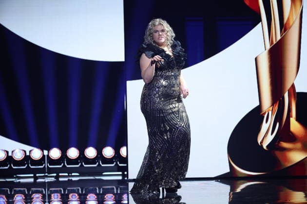 DEUTSCHER FILMPREIS 2026 - SHOW Gisa Flake Laudatorin BESTE TONGESTALTUNG bei der Verleihung DEUTSCHER FILMPREIS 2026 in Berlin *** GERMAN FILM AWARD 2026 SHOW Gisa Flake Laudator BEST SOUND DESIGN at the GERMAN FILM AWARD 2026 ceremony in Berlin Copyright: xEventpressxFuhrx